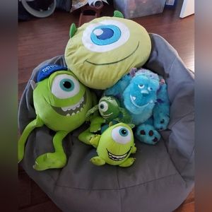 Monsters Inc. Stuffed animals